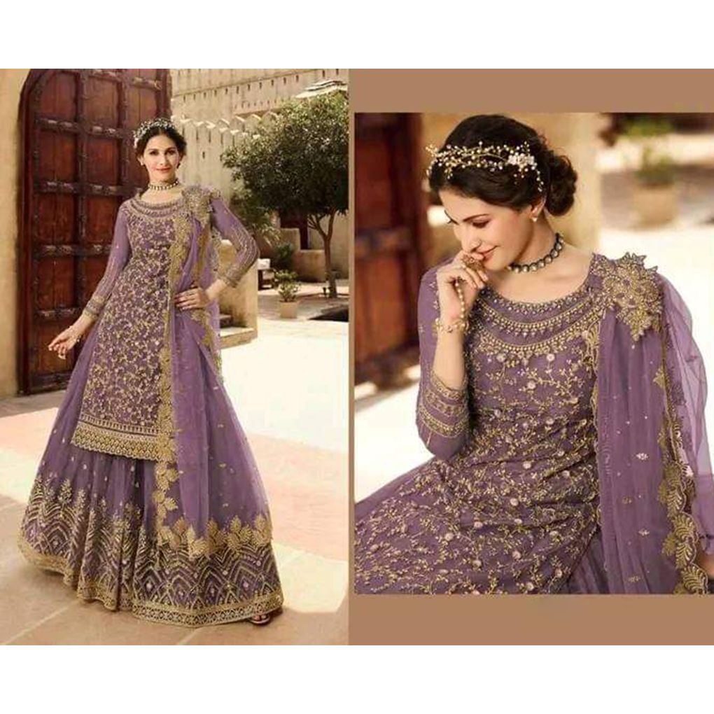 Special Designed Semi Stitched Party Dress With Inner